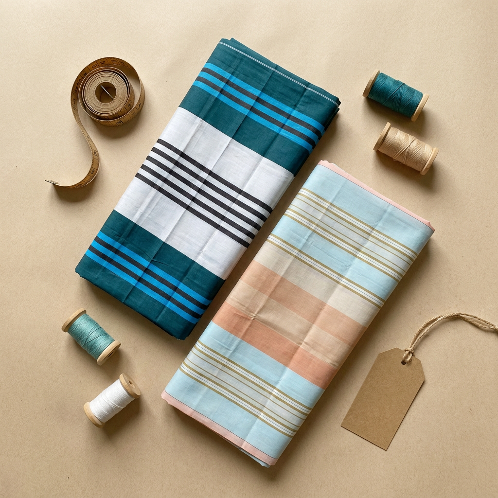 Cotton Lungi (সুতি লুঙ্গি) - taatghor.com