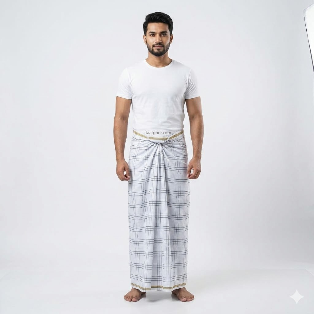 TaatGhor.com Lungi (তাঁতঘর লুঙ্গি)