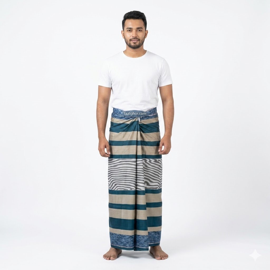 TaatGhor.com Lungi (তাঁতঘর লুঙ্গি)