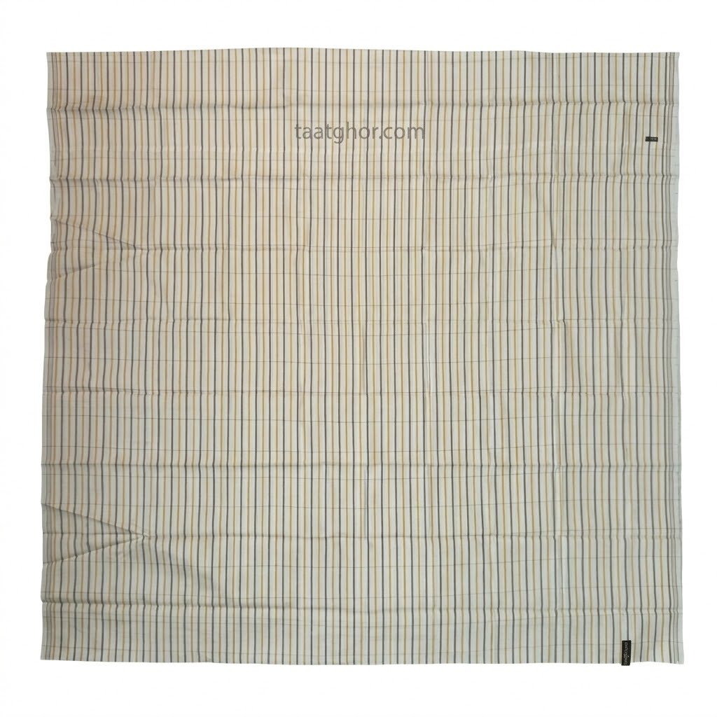 Premium White Striped (5.5 Hat) - 100% Pure Cotton Lungi: পাবনার ঐতিহ্যবাহী চাচকিয়ার লুঙ্গি - Image 3